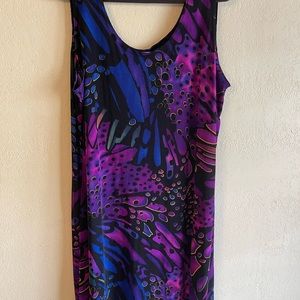 Stretch knee length dress